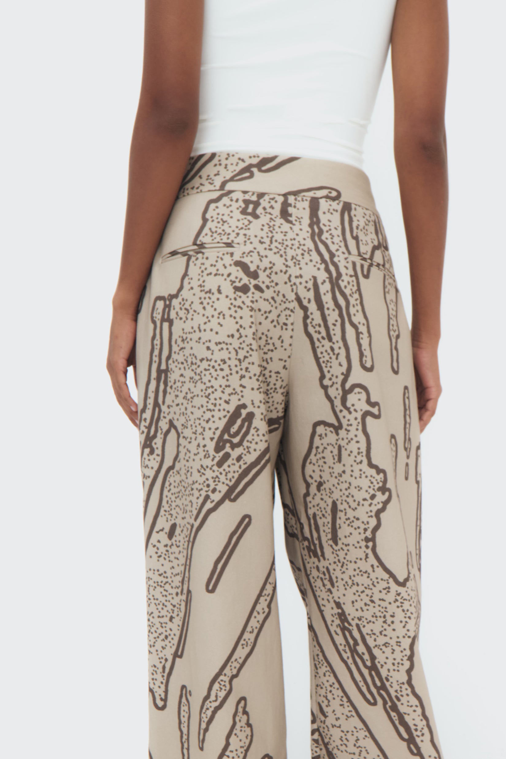 Laha Double Pleated Trousers