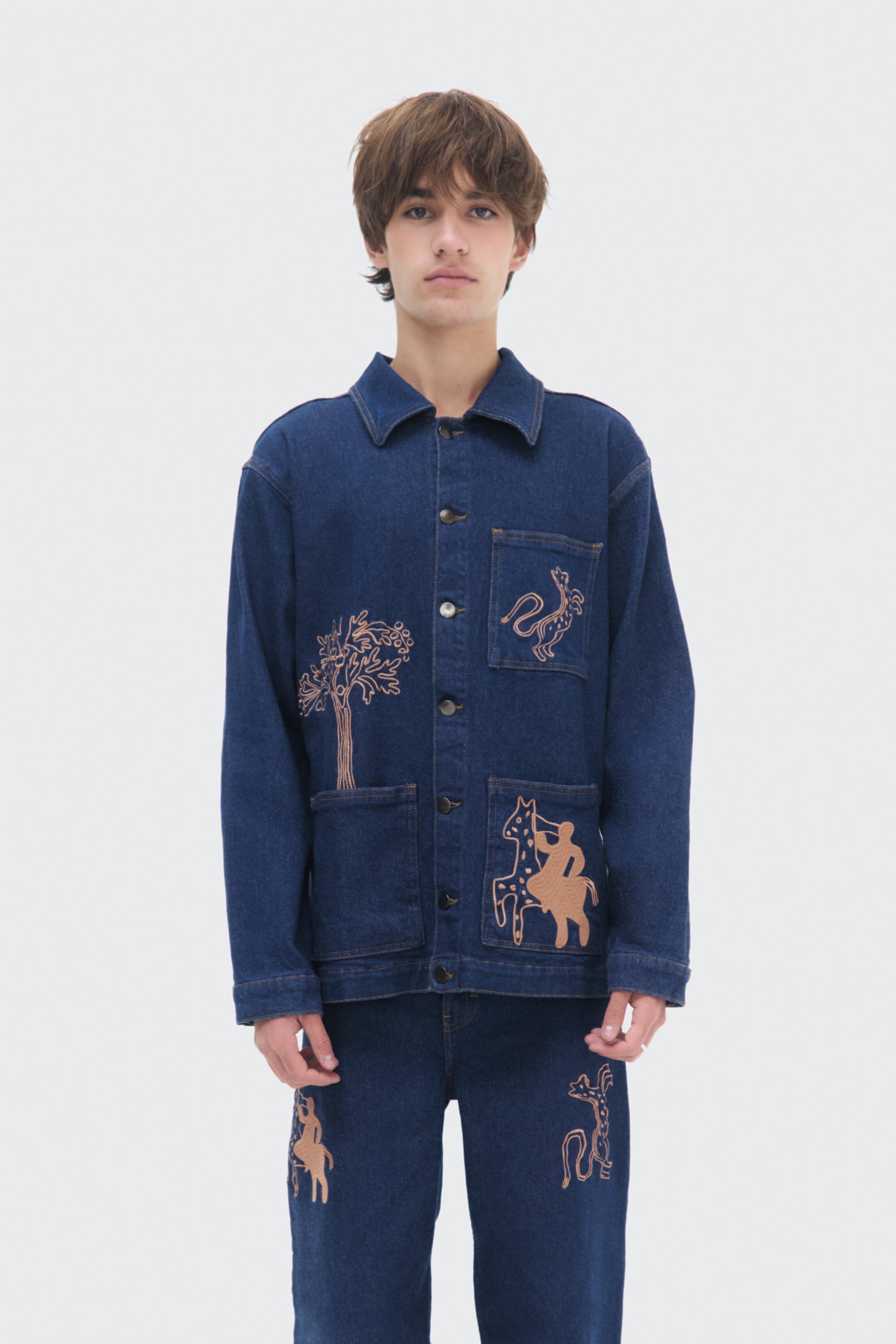 Munay Workman Jacket Raw Denim – Olga Fisch