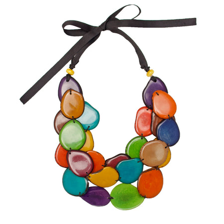 Filigree 5 Palmas Multicolor Earrings