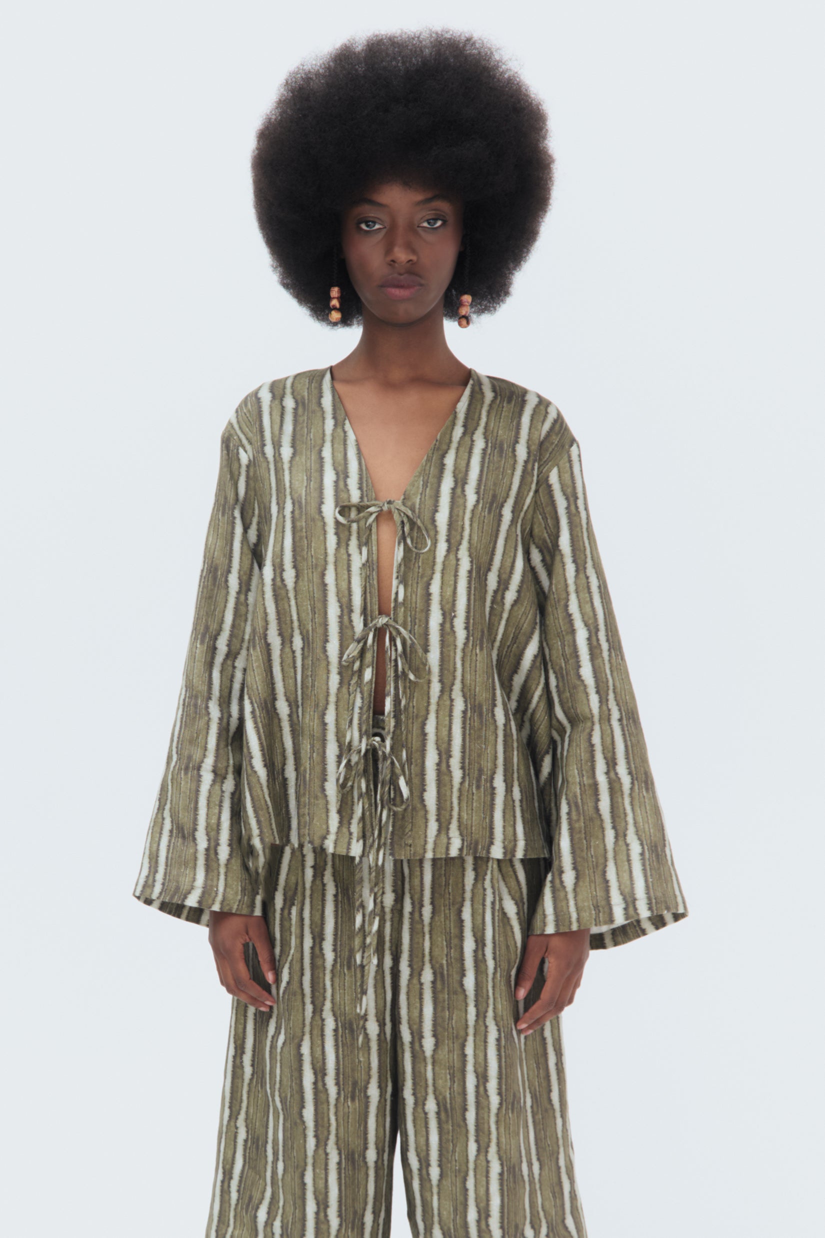 Agave Knotted Blouse