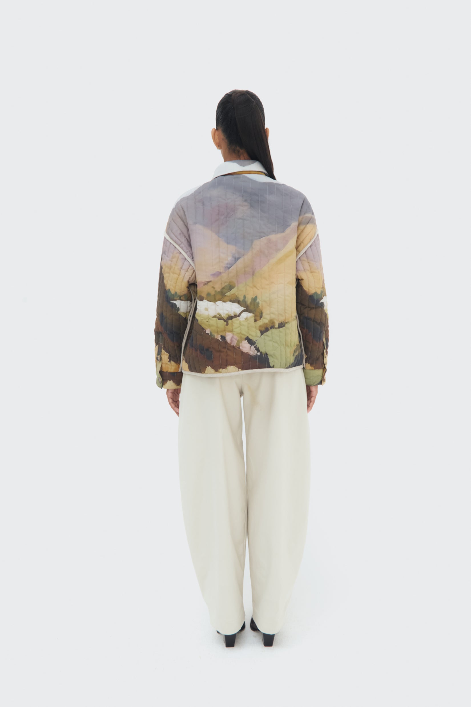 BackView arenal quilted jacket