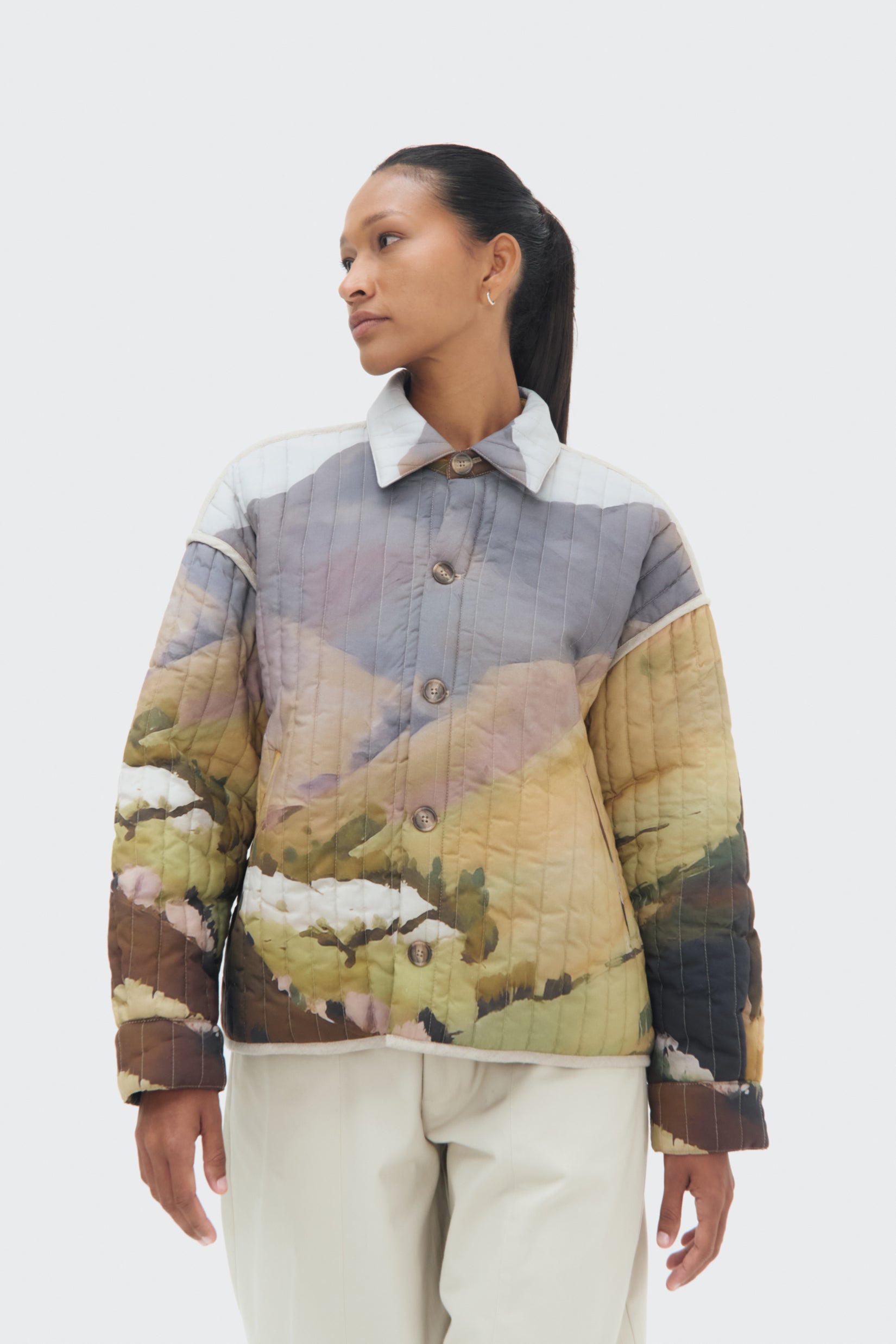 Detail View arenal quilted jacket