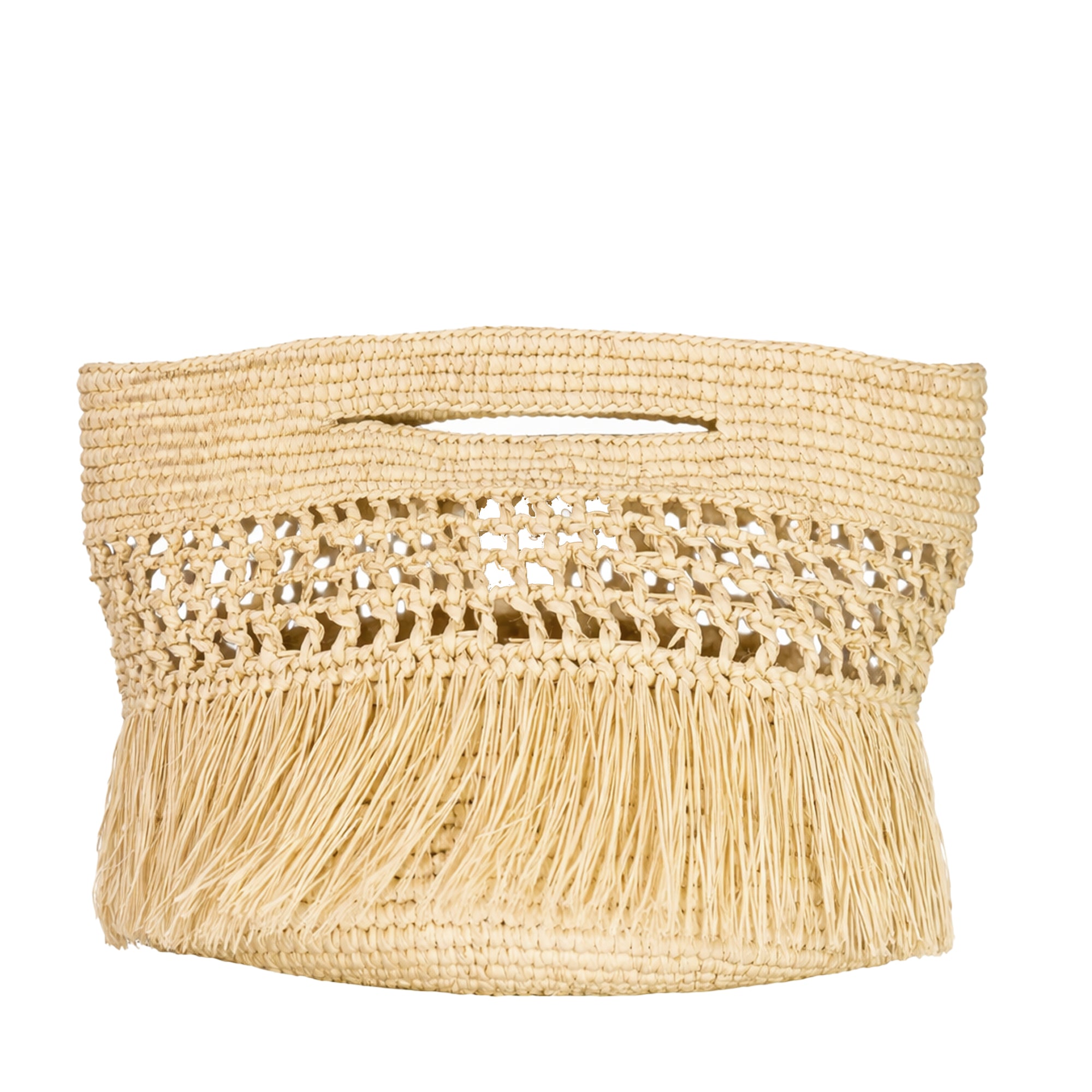 Paola Toquilla Straw Clutch
