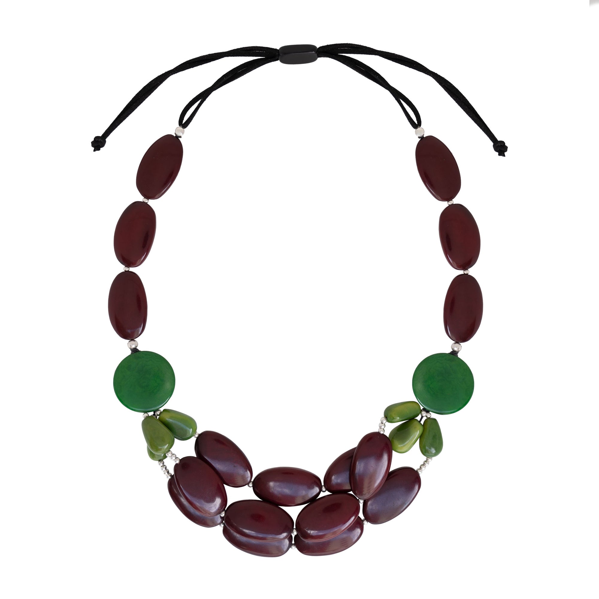 Lotus Tagua Necklace