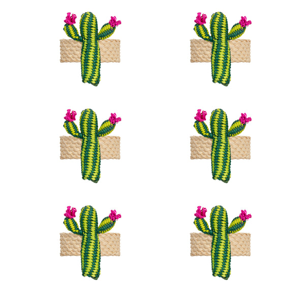 Toquilla Straw Cactus Napkin Rings