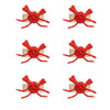 Toquilla Straw Red Crab Napkin Rings