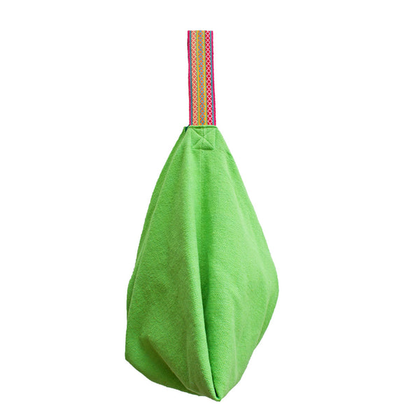 Lime Peguche Tote Bag