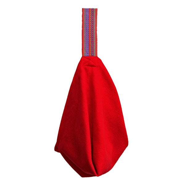 Red Peguche Tote Bag