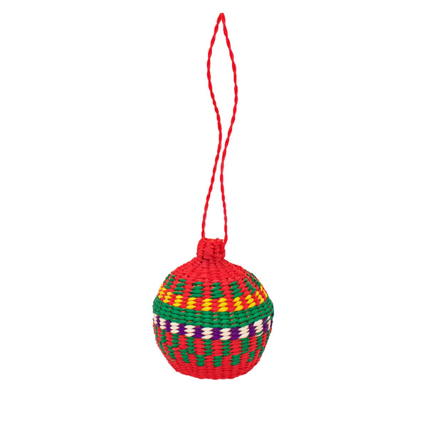 Toquilla Straw Christmas Ornaments
