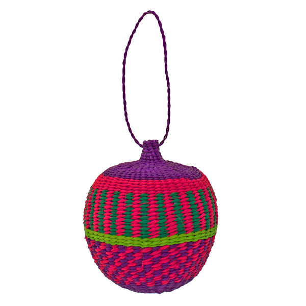 Toquilla Straw Christmas Ornaments