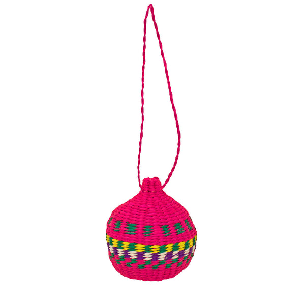 Toquilla Straw Christmas Ornaments